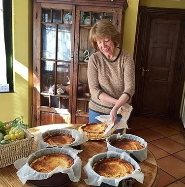 La tarta de la madre de Cris